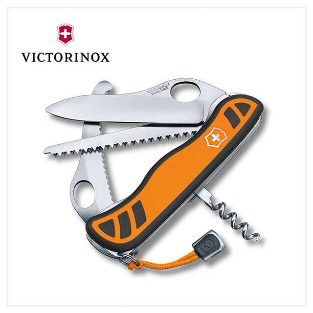 VICTORINOX 瑞士維氏 Hunter XT Grip 5用瑞士刀 0.8341.MC9