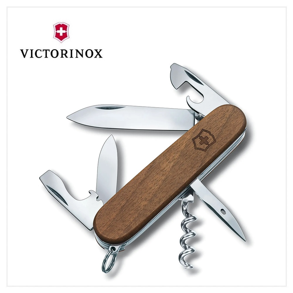 VICTORINOX 瑞士維氏Spartan Wood 10用瑞士刀91mm/胡桃木1.3601.63