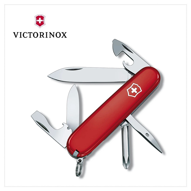 VICTORINOX 瑞士維氏 Tinker 瑞士刀 12用/紅 1.4603