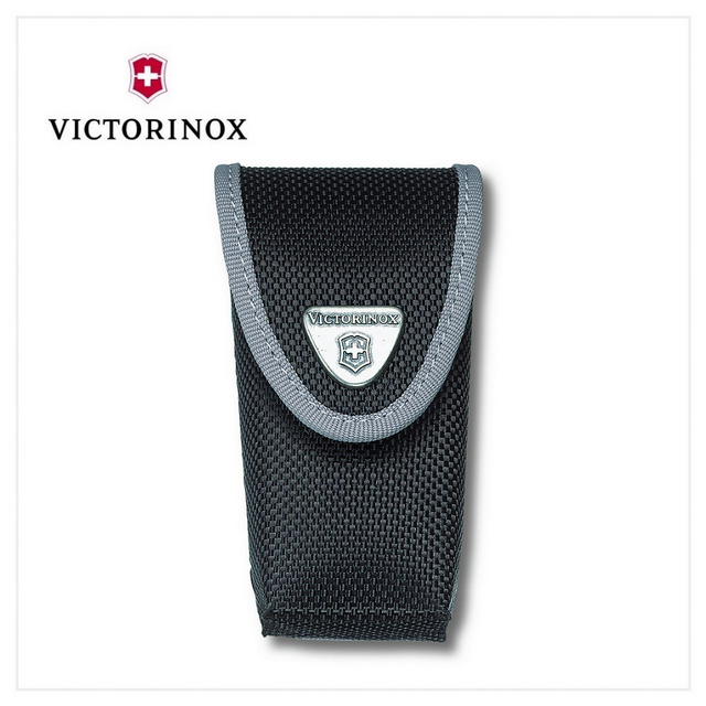 VICTORINOX 瑞士維氏 瑞士刀 皮革腰帶刀套 / 黑 4.0543.3