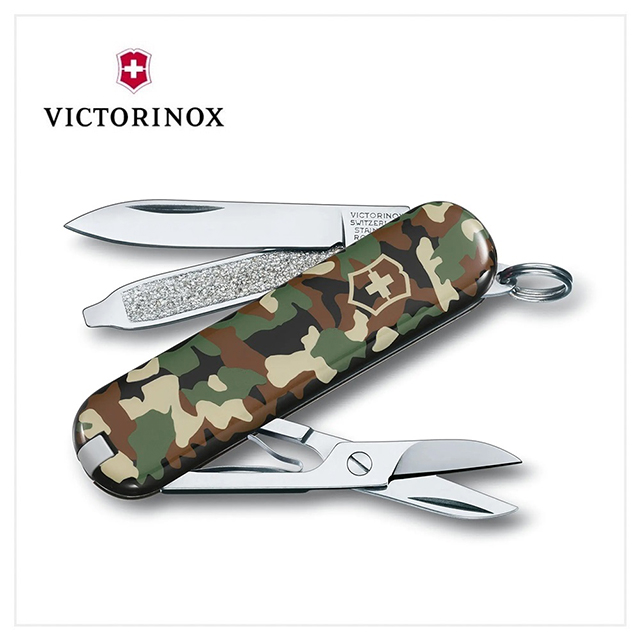 VICTORINOX 瑞士維氏 7用瑞士刀 58mm /森林迷彩 0.6223.94