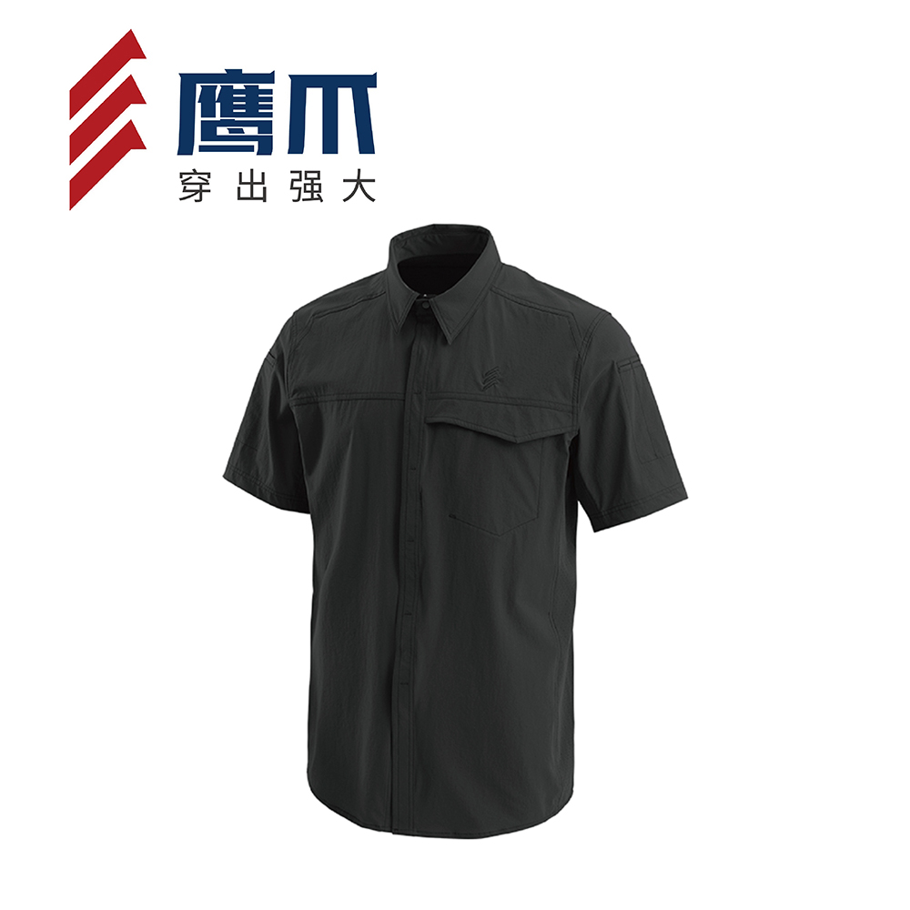 EAGLE CLAW 鷹爪 終結者速乾戰術襯衫3.0 短袖-OEC011-41M/42L黑色（其他規格）