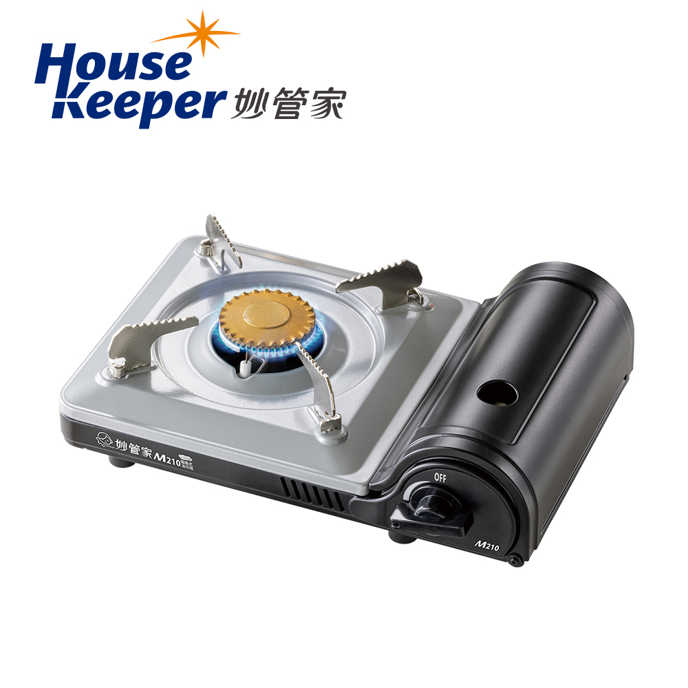 磁吸式迷你瓦斯爐/卡式爐 M210 便攜戶外休閒爐 薄型極簡爐 露營燒烤爐