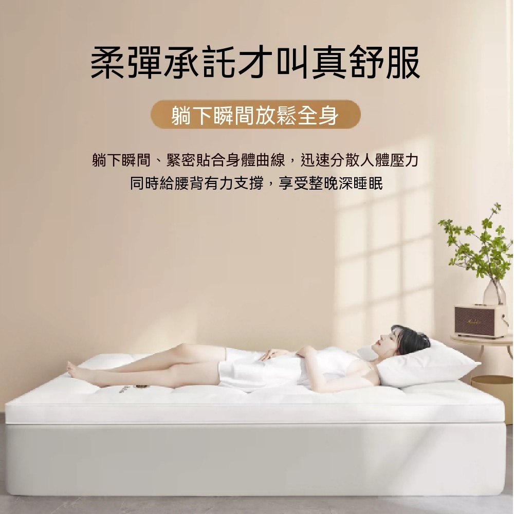 軟墊 大豆纖維軟床墊 軟墊 臥室床褥墊 褥子 墊被 租房專用被褥 鋪底軟墊 大豆蛋白床褥墊 90cmx190cm