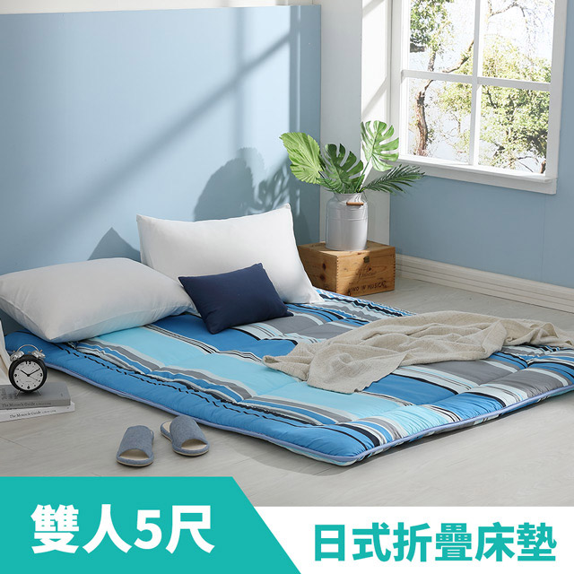 LAMINA 摩登條紋日式床墊5cm(雙人)