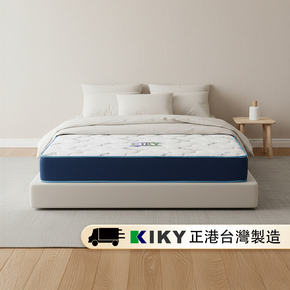 KIKY 半夏微涼蜂巢獨立筒床墊 夏季涼感透氣(雙人5尺)
