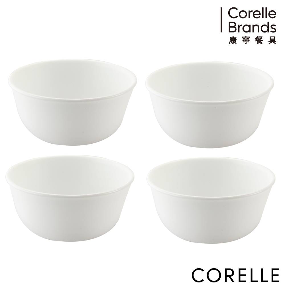 Corelle Brands 康寧餐具 純白拉麵碗900ML-四入組