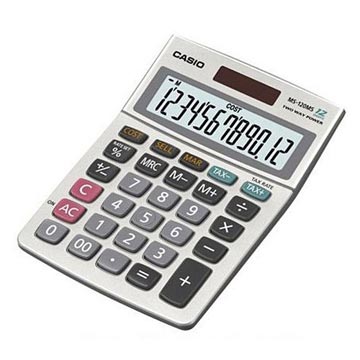 12位元可摺式計算機JW-120MS