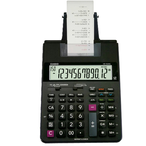 【中古】Casio HR100TM プリンター電卓(12桁) 並行輸入品 [並行輸入品] Amazon.com : Casio Inc. HR-100TM Business Calculator : Printing