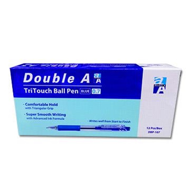 按壓式原子筆0.7mm(藍)12入