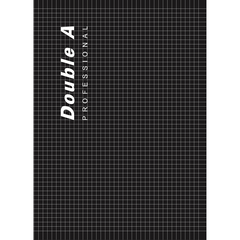 DoubleA A5小清新系列(方格內頁-黑)膠裝筆記本(DANB20014)