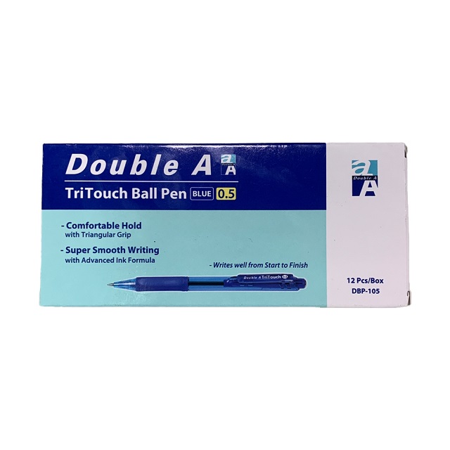 按壓式原子筆0.5mm(藍)12入