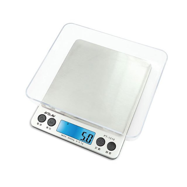Dr.AV 聖岡科技 PT-1210 微量大秤盤精準電子秤 3KG/0.1G PT-1210