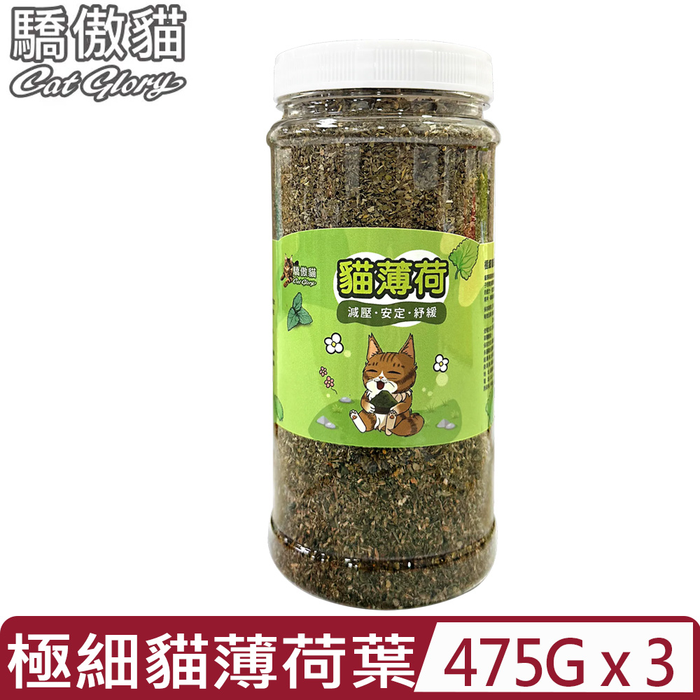 CatGlory 驕傲貓 【3入組】-極細貓薄荷葉 大罐 475ml (CG-384-4201B)