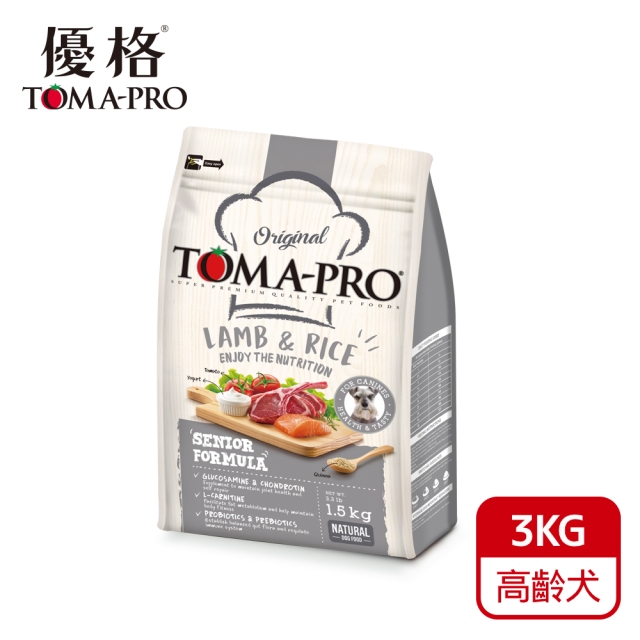 TOMA-PRO 優格-高齡犬羊肉+米3kg - PChome 24h購物