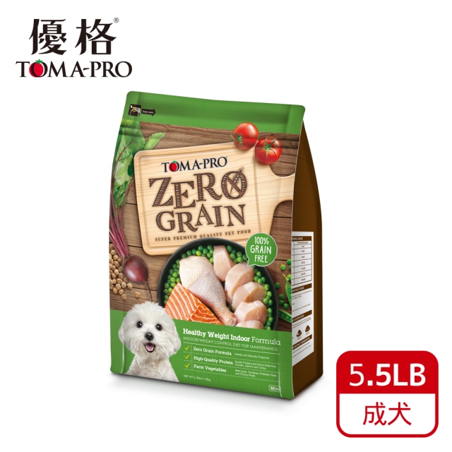 TOMA-PRO 優格 -零穀 成犬體重管理雞肉5.5lb
