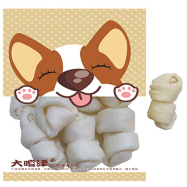 大嚐津-2.5吋牛奶打結骨(10入)