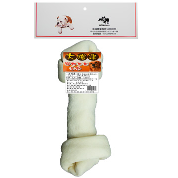 大嚐津-12吋牛奶打結骨(1入)
