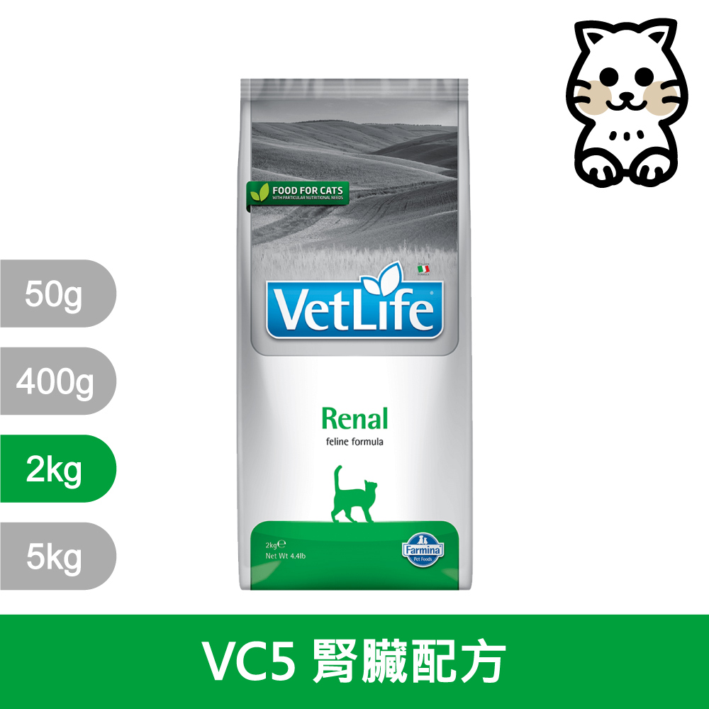 Farmina 法米納VetLife 天然處方系列（VC）貓用2kg (貓飼料) - PChome