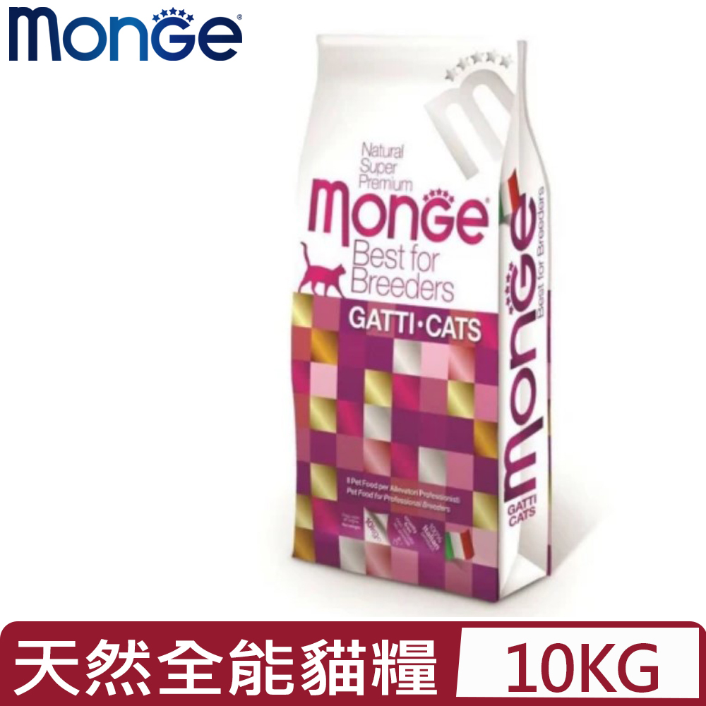 MONGE 瑪恩吉- 10kg 天然全能-泌尿保健成貓配方(雞肉) (貓主食/貓乾糧/貓飼料)
