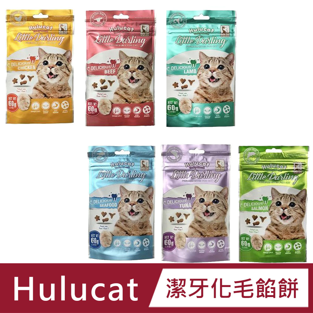 HuluCat 【12入組】卡滋化毛潔牙餅150g