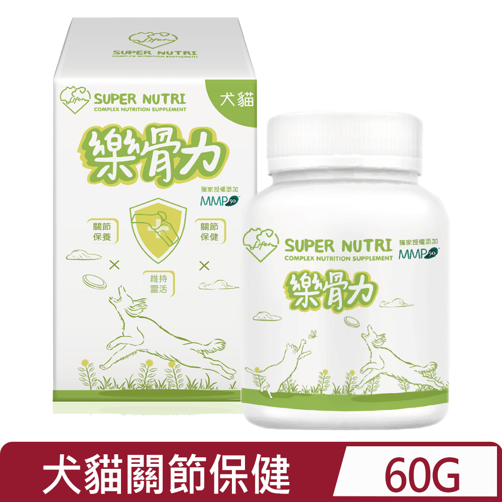 Life+ 虎揚科技-樂骨力 (犬貓用) 60g