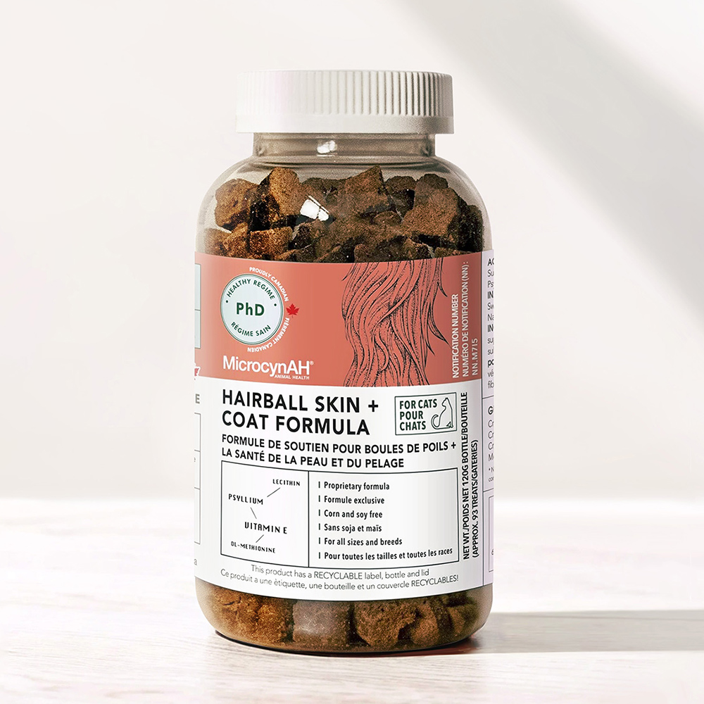 MicrocynAH 麥高臣 益健毛貓用保健軟嚼肉塊_120g