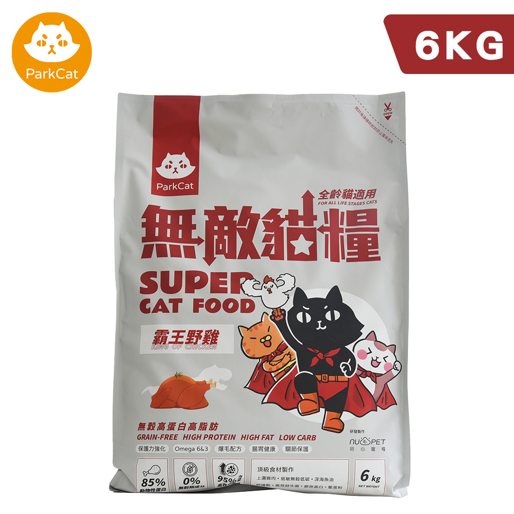 parkcat 貓樂園 ParkCat貓樂園 無敵貓糧 霸王野雞 6kg