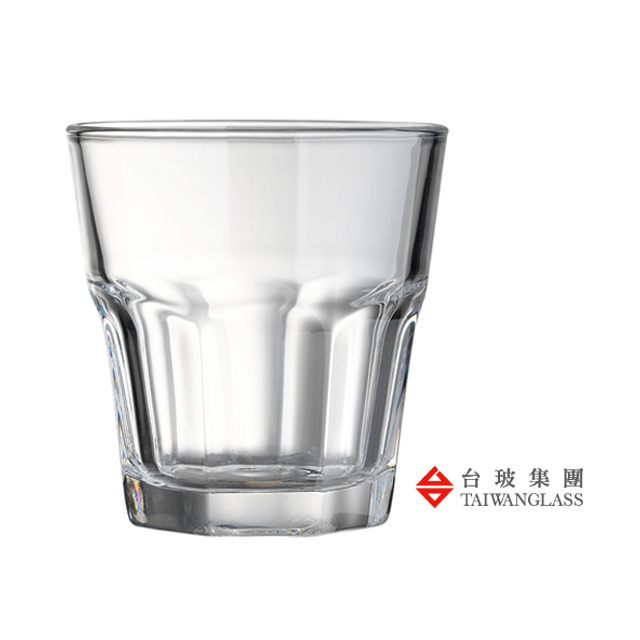 【台玻-食器】352ML 八角水杯