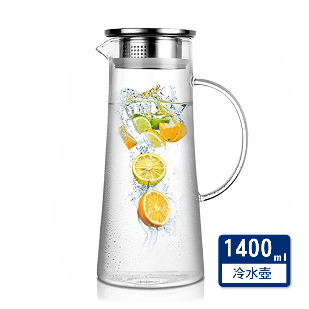 北歐簡約風格耐熱玻璃冷水壺