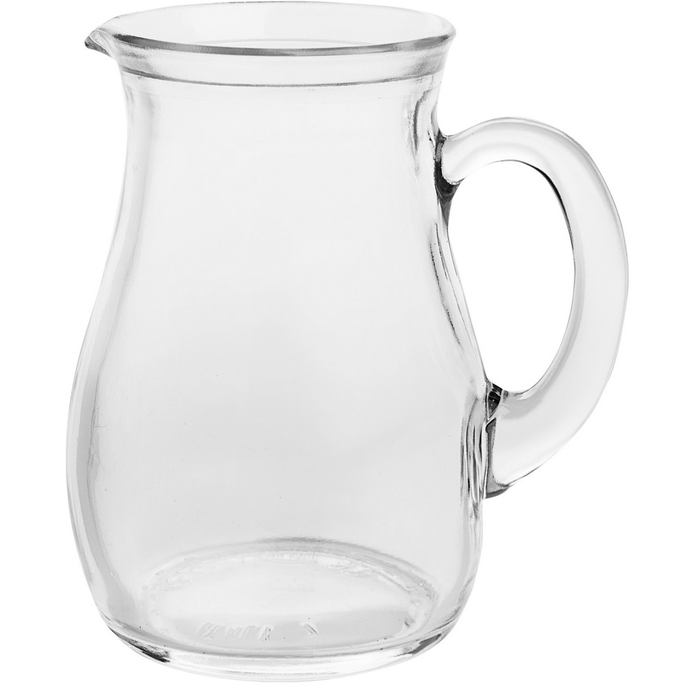 EXCELSA 義大利 單柄圓肚玻璃水壺(1000ml) / 水壺 可機洗 洗碗機可洗