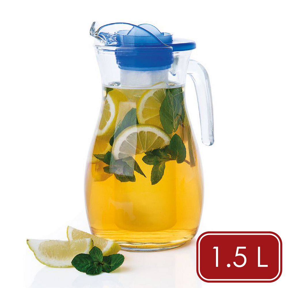 EXCELSA 義大利Fresh冰鎮玻璃冷水瓶(1.5L) / 冷水壺可機洗洗碗機可洗