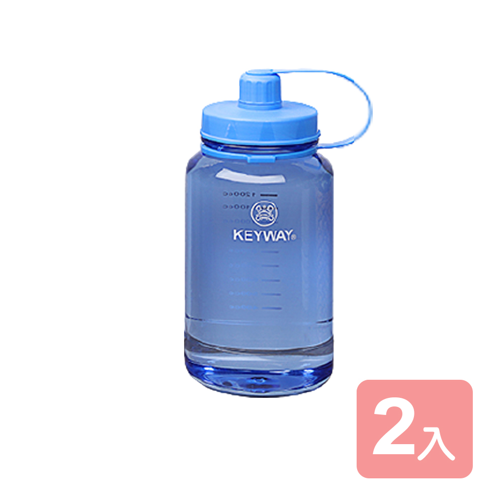 KEYWAY 聯府 《真心良品》喝水站大容量吸管水壺(1500 ml)-2入組