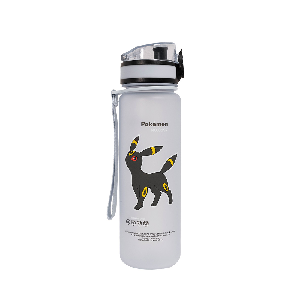 寶可夢月亮伊布Tritan水壺/水杯/水瓶(500ML) 附提繩-灰藍 IMPKMB13GB