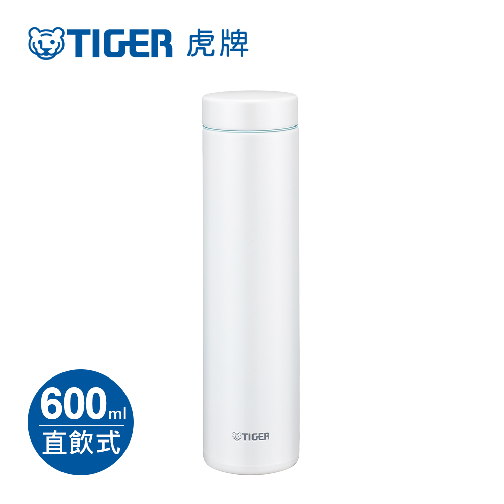 Tiger虎牌600cc夢重力超輕量旋蓋式保冷保溫杯 Mmz A602 雪白色 Pchome 24h購物