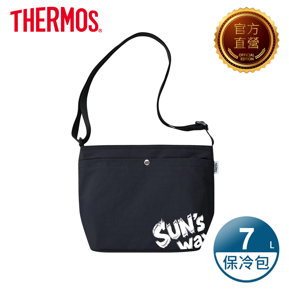THERMOS 膳魔師 SUN’s Way韌性之路孫易磊聯名保冷斜背包(RFO-007SUN-BK)