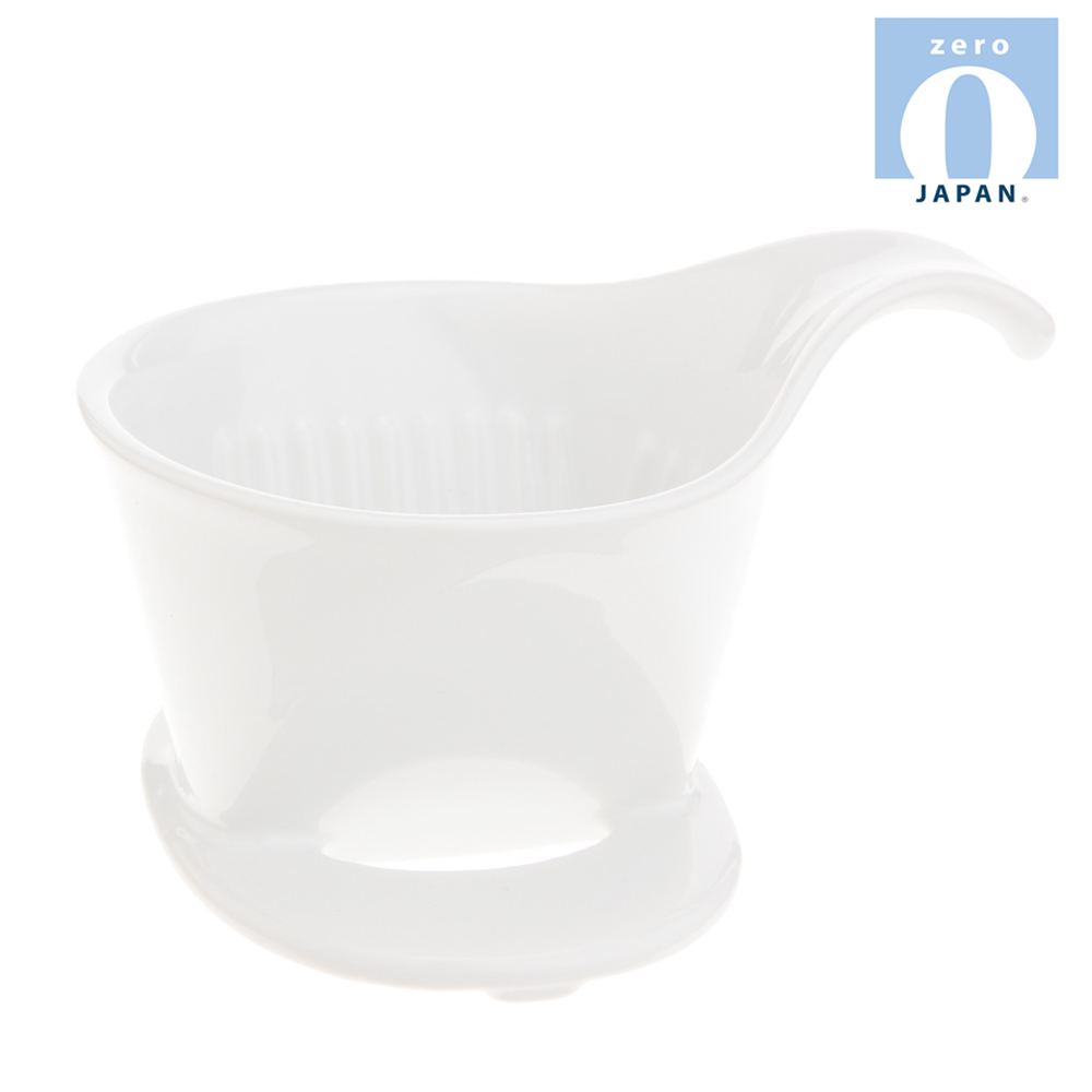 ZERO JAPAN 典藏陶瓷咖啡漏斗(大)(白)