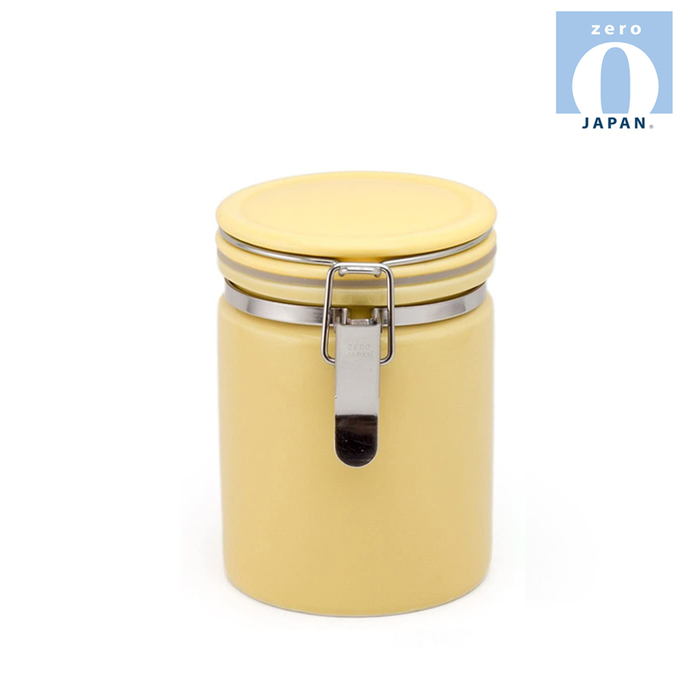 ZERO JAPAN 圓型密封罐350cc(香蕉黃)