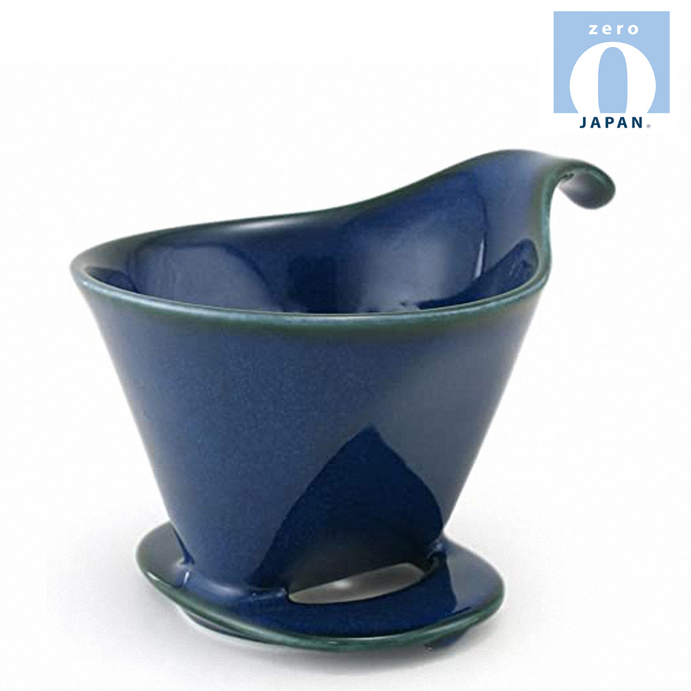 ZERO JAPAN 典藏陶瓷咖啡漏斗(大)(牛仔褲藍)