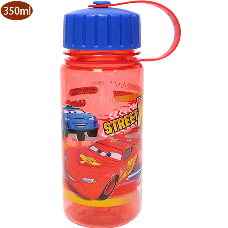 CARS汽車總動員閃電麥坤兒童水壺手提直飲水壺350ml 090809(生日禮物 聖誕節)【小品館】