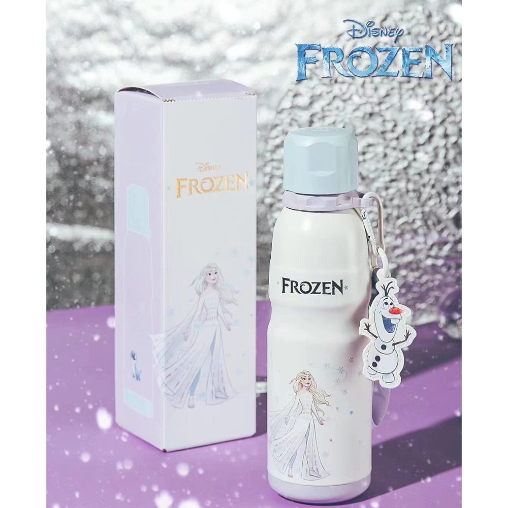 BEDDY BEAR 冰雪奇緣聯名款550ml成人運動保溫杯(保溫壺、冰雪奇緣、艾莎、雪寶、聯名款)