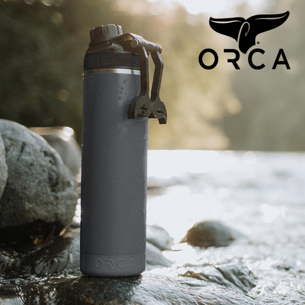 ORCA 美國ORCA殺人鯨 真空保溫水瓶-22oz(650ml) - 碳灰色