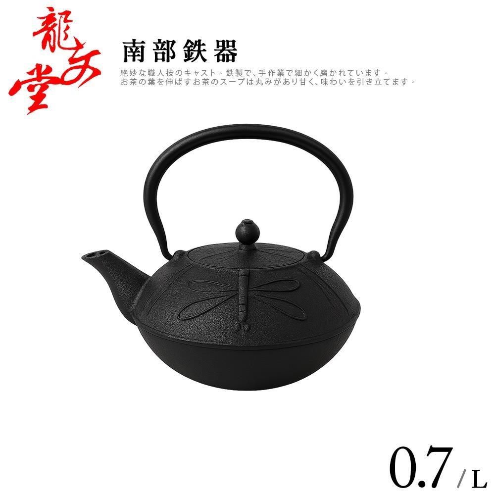 PERFECT 理想 龍文堂南部鐵器 秋風急須壺0.7L(EQ-0.7L)