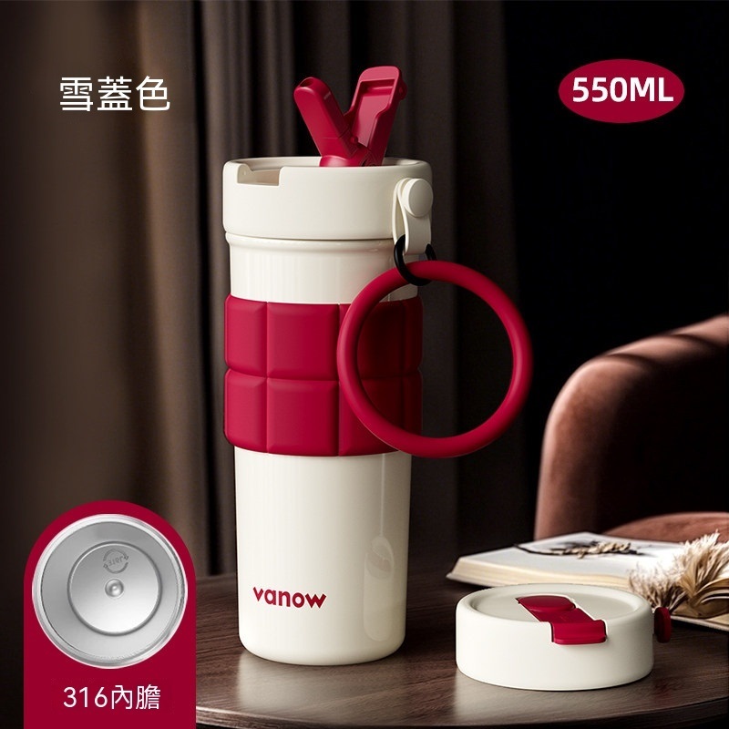 保溫杯 316不鏽鋼內膽茶水分離泡茶杯 辦公室泡茶水杯戶外運動便攜隨行杯 車載水杯