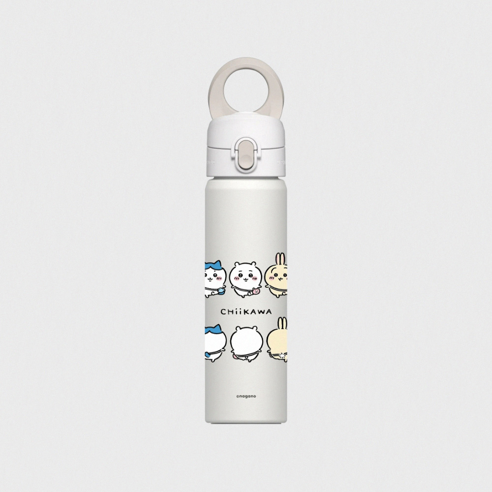 RHINOSHIELD 犀牛盾 AquaStand磁吸水壺-不鏽鋼保溫瓶 700ml(附吸管)MagSafe兼容支架運動水壺|吉伊卡哇系列