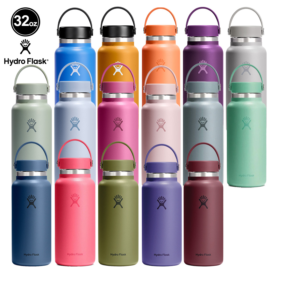 Hydro Flask 32oz/946ml 寬口 真空 保溫瓶 多色可選