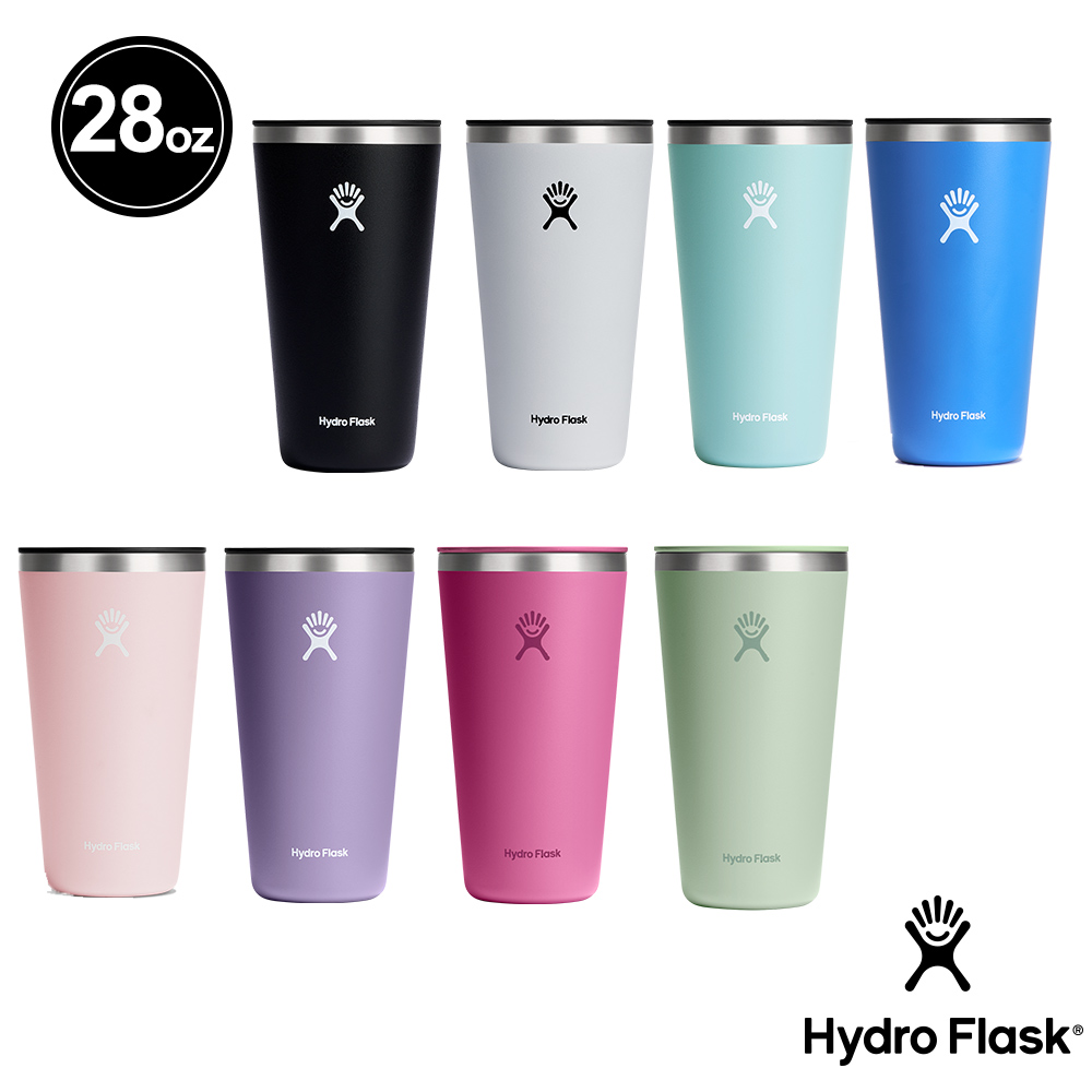 Hydro Flask 28oz/828ml 保溫 保冰 附蓋 隨行杯 多色可選(超強保冰 咖啡杯 無毒 重視食安)