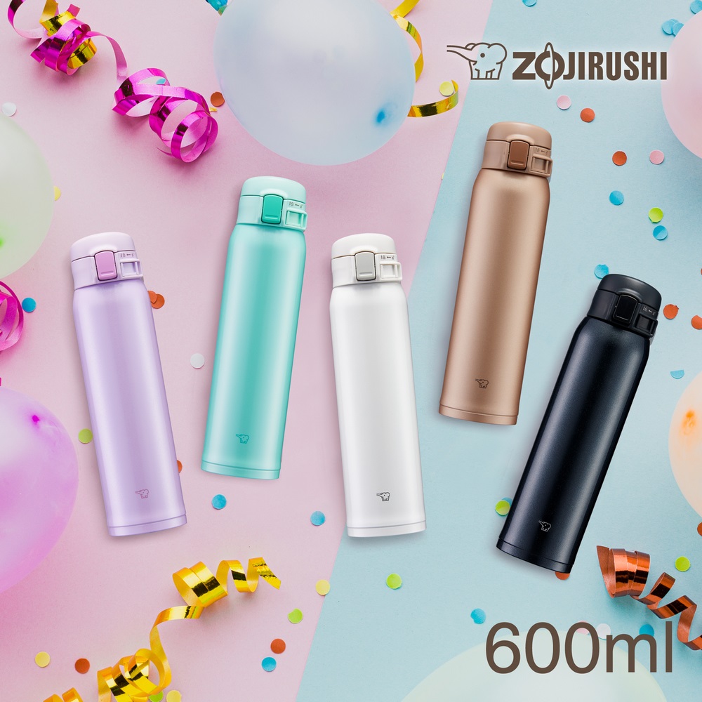 超輕量彈蓋式不銹鋼真空保溫保冷杯-600ml(SM-SR60E)