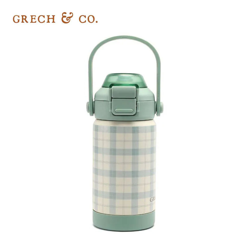 GRECH&CO 雙享保溫瓶｜2合1時尚水瓶 355ml (多色可選 水壺）