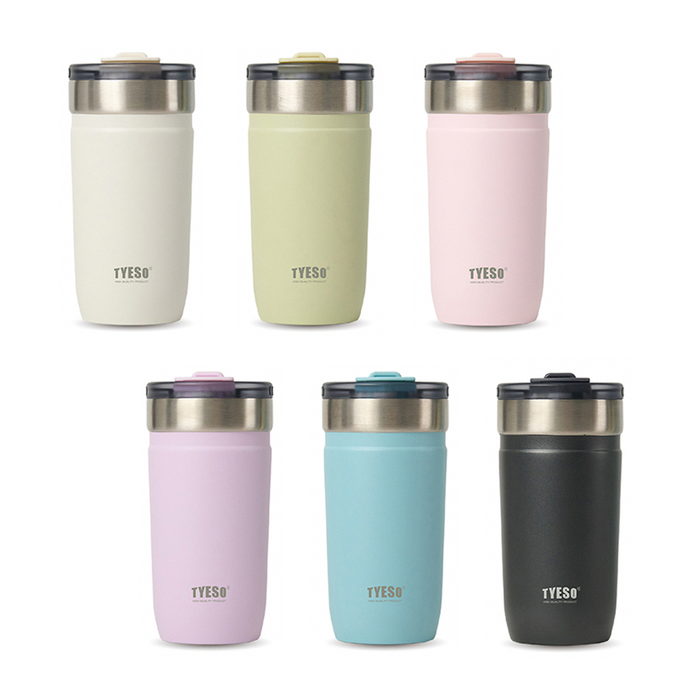 H&R 安室家 TYESO泰碩 304不鏽鋼保溫咖啡杯550ml(H80)